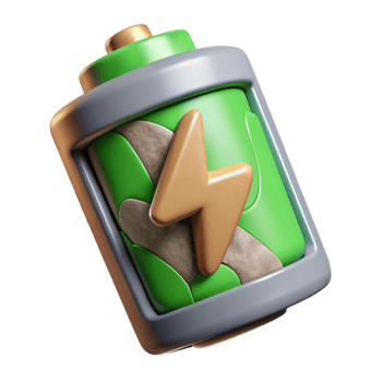 impressive contemporary Organic Battery Charging State Cutout exclusive png