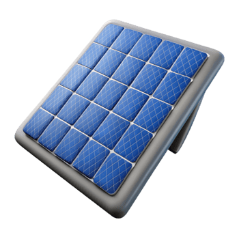 extraordinary contemporary Photovoltaic Textile Panel Transparent Background detailed png