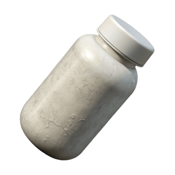 stunning contemporary Pill Bottle White Label Isolated Element premium png