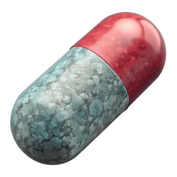stunning artistic Pill Capsule White Background Isolated authentic png