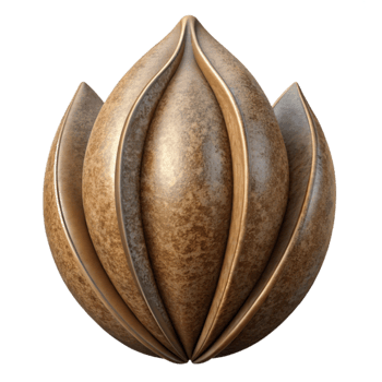 stunning creative Plant Seed Pod Cutout Element exclusive png