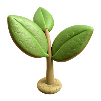 vibrant vintage Plant Stem Cross Section Isolated detailed png