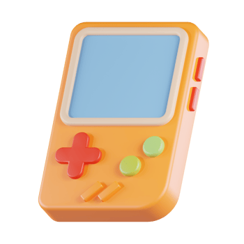 Retro Game 3D Icon png
