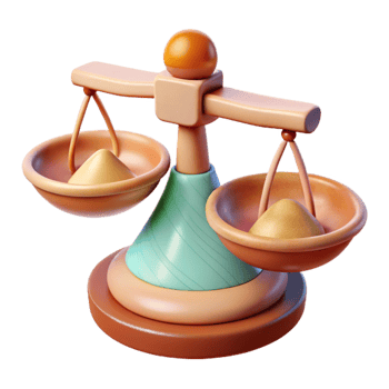 wonderful abstract Precision Balance Pan Cutout with Sample detailed png