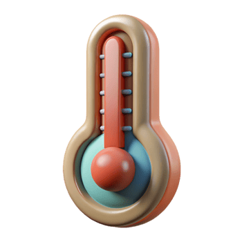 stunning contemporary Precision Thermometer Side Angle Isolated premium png