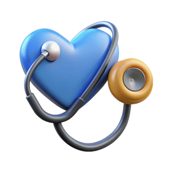 dramatic creative Preventive Healthcare Checkup Icon Stethoscope Cutout exclusive png