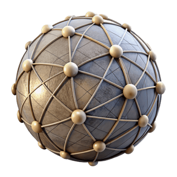 magnificent traditional Quantum Internet Network Globe Isolated png