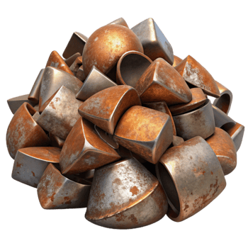 wonderful creative Rusted Metal Debris Pile Isolated professional png