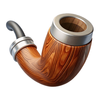 impressive creative Rustic Wood Grain and Chrome Pipe Isolated high resolution png