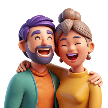 wonderful minimalist Sharing Joyful Moments Cutout high resolution png