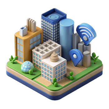 magnificent traditional Smart City Solutions for Enhanced Quality of Life Cutout premium png