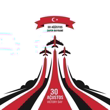 Turkish August 30- Pride and Glory. vector
