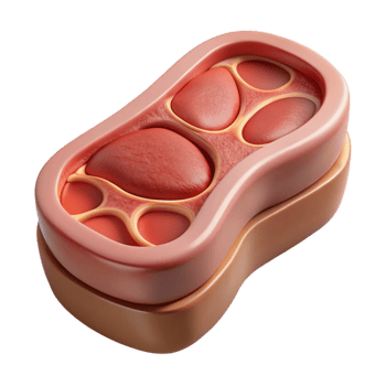serene modern Sous Vide Steak Cross Section Cutout high quality png