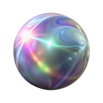 elegant contemporary Spacetime Distortion Transparent Background with Lens Flare authentic png