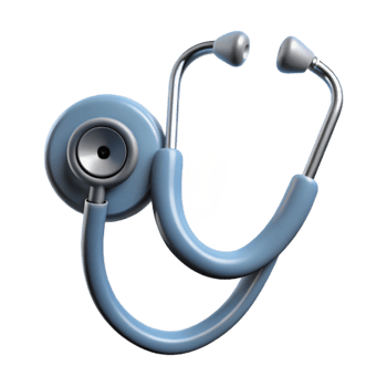beautiful contemporary Stethoscope Hanging on Wall Transparent Cutout png