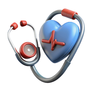 wonderful classic Stethoscope with Heartbeat Icon Transparent Cutout high resolution png