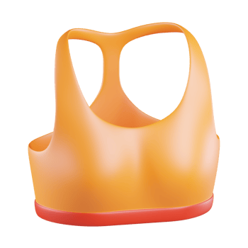 Sport Bra 3D Icon png