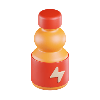 Energy Drink 3D Icon png
