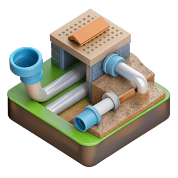 magnificent rustic Sustainable Drainage System Components Diagram Cutout Transparent Background professional png