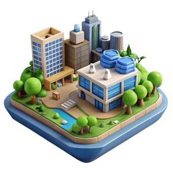 extraordinary modern Sustainable Urban Development Concept Cutout genuine png