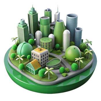 stunning classic Sustainable Urban Development Cutout Green City png