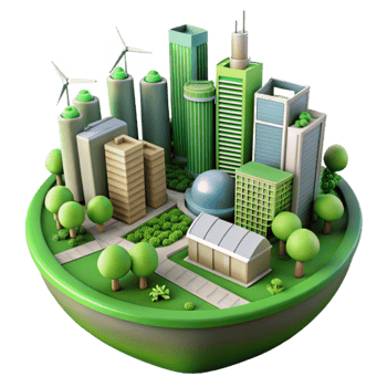 dramatic rustic Sustainable Urban Development Cutout Green City genuine png