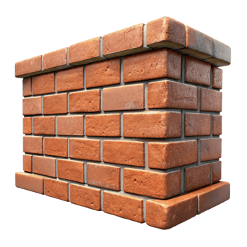 wonderful contemporary Textured Brick Wall Section Transparent Background original png