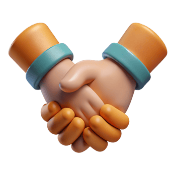 vibrant abstract Two Hands Holding Each Other Cutout genuine png