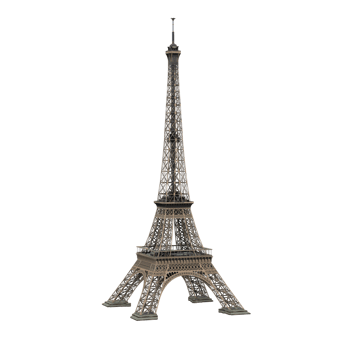 Eiffel Tower Iconic Paris Landmark Transparent Background png