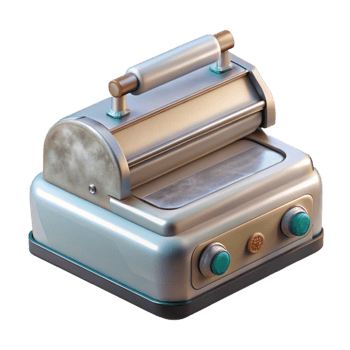 extraordinary rustic Vacuum Sealer Machine Front View Transparent Background professional png