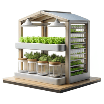 magnificent minimalist Vertical Farm Modern Style Cutout detailed png