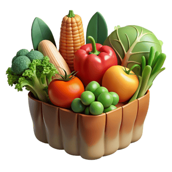 impressive minimalist Vertical Farm Produce Fresh Vegetables Transparent Background premium png