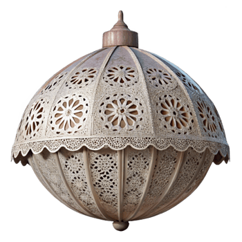 stunning classic Vintage Doily Lamp Shade Cutout high resolution png