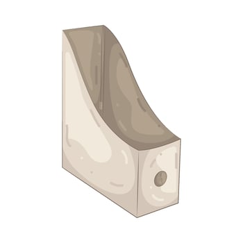 Illustration of file box vector