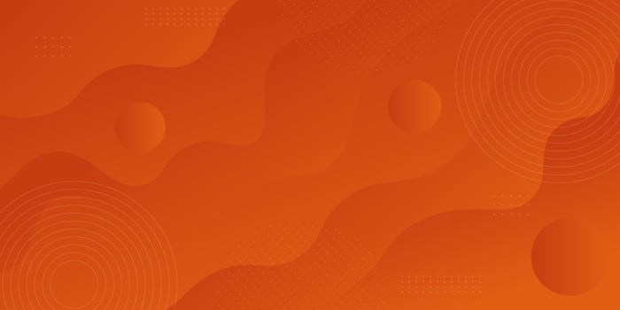 Abstract colorful orange 3D wave pattern background. Trendy background design illustration. Eps10 vector