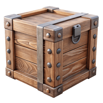 magnificent creative Wooden Storage Box Side View Cutout authentic png