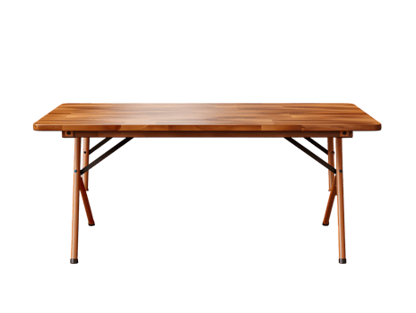Folding table isolated on a transparent background png