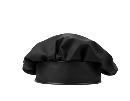 Black cap isolated on transparent background png