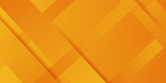 Abstract geometric background in bright colors with orange gradient color combination. Simple arrow pattern color lines on the background. vector