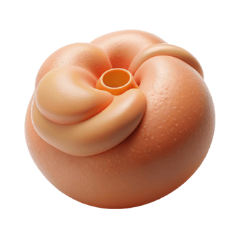 stunning modern Peach Artificial Flagellum Isolated Element authentic png