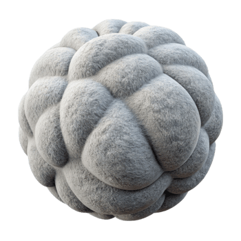 wonderful abstract Pearl Gray Fleece Plush Texture Isolated detailed png