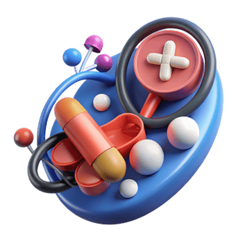 impressive creative Personalized Medicine Concept Graphic Transparent Background original png