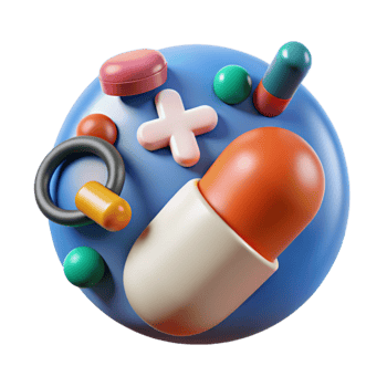 magnificent abstract Personalized Medicine Concept Illustration Isolated genuine png