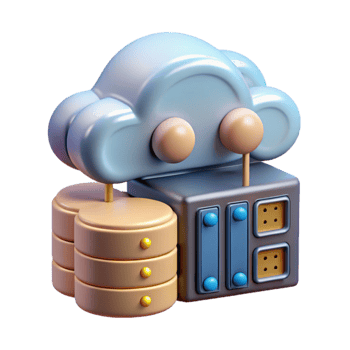 stunning minimalist Quantum Cloud Computing Data Center Isolated high quality png