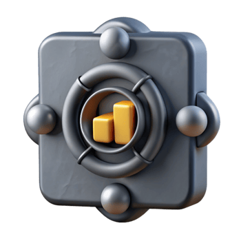 dramatic rustic Quantum Communication Efficiency Icon Gray Chart Cutout Element authentic png