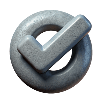 stunning classic Quantum Communication Reliability Icon Gray Checkmark Cutout Element high resolution png