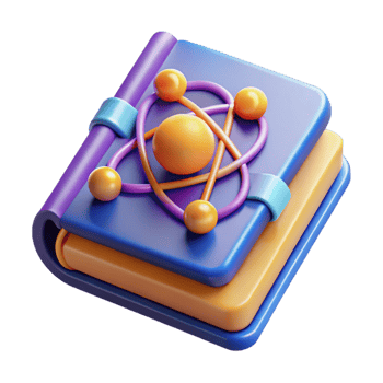 wonderful artistic Quantum Computing Education Textbook Transparent Background genuine png