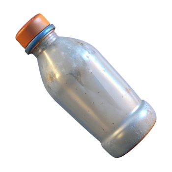 magnificent abstract Recycled Plastic Bottle Clear Color Cutout high resolution png