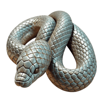 magnificent artistic Snake Skin Texture Cutout Element original png
