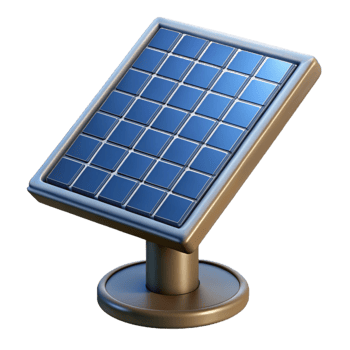 wonderful abstract Solar Panel Array Side View Isolated genuine png